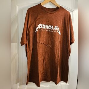 NWOT Assholes Live Forever Tee XXL